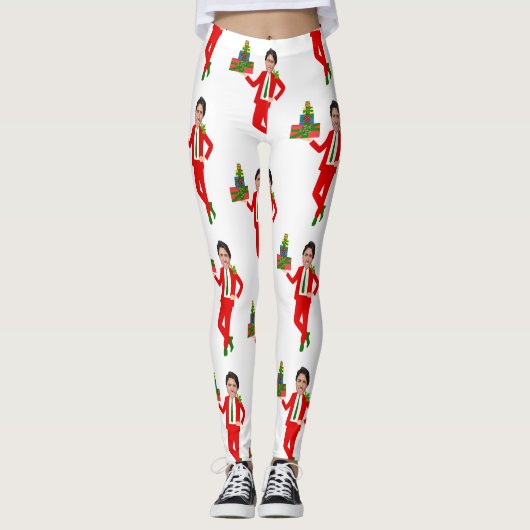 Leggings noël justideau (Devant)