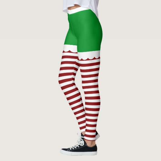 Leggings Noël mignon Elf (Gauche)