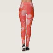 Leggings noël, noël, renard, fleurs, nature, gi (Dos)