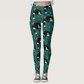 Leggings Noël Orca Killer Whale (Devant)