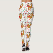 Leggings Noël Père Noël Sloth (Dos)
