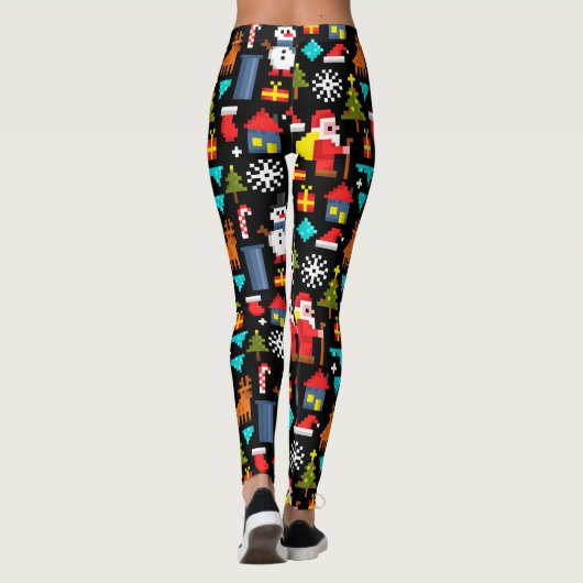 Leggings Noël Pixel (Dos)