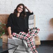 Leggings Noël Plaid moderne | Joyeux Joyeux
