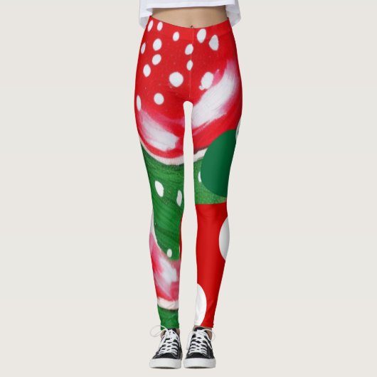 Leggings Noël présent (Devant)
