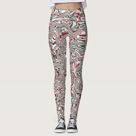 Leggings Noël psychologique (Devant)