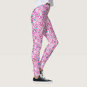 Leggings Noël rose (Droite)