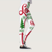Leggings Noël saison de design de choix (Droite)