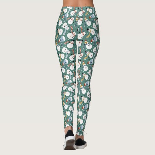 Leggings Noël Snowmen (Dos)