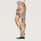 Leggings Noël Timbres (Gauche)