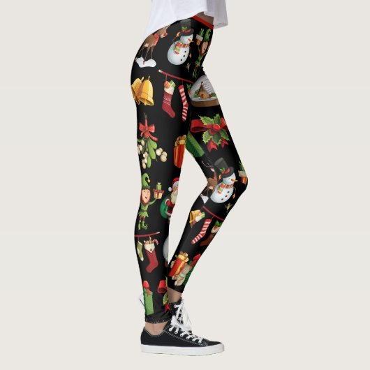 Leggings Noël, tout légume la fête du Sweater (Droite)