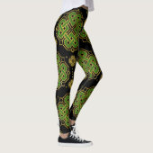 Leggings Noeud sans fin celtique - Shamrock à quatre feuill (Droite)