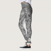 Leggings Noir antique de beauté un blanc (Gauche)