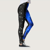 Leggings noir/bleu de vacances de Thunder_Cove de ciel (Droite)