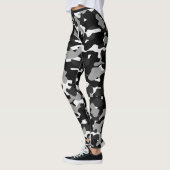 Leggings noir camouflage (Gauche)