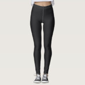 Leggings Noir de carbone (Devant)