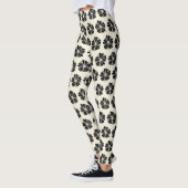 Leggings Noir et beige (Gauche)
