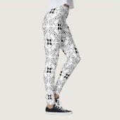 Leggings Noir et beige (Droite)
