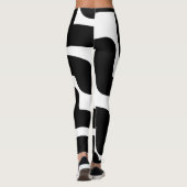Leggings Noir et blanc (Dos)