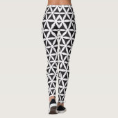 Leggings noir et blanc (Dos)