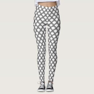 Leggings noir et blanc