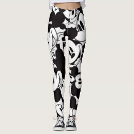 Leggings Noir et blanc
