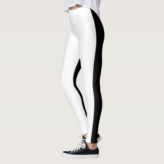 Leggings Noir et blanc (Gauche)