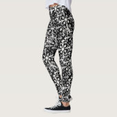 Leggings Noir et blanc (Gauche)