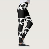 Leggings Noir et blanc moderne (Droite)