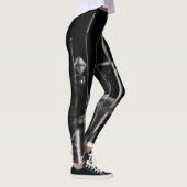 leggings noir et blanc photo abstraite (Droite)