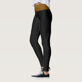 Leggings Noir et Brown (Gauche)