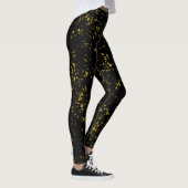 Leggings noir et or (Droite)