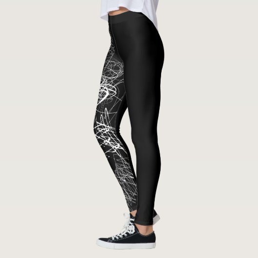 Leggings Noir fou (Gauche)