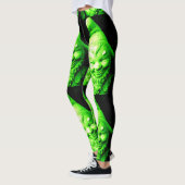 Leggings noir vert de lutin (Gauche)