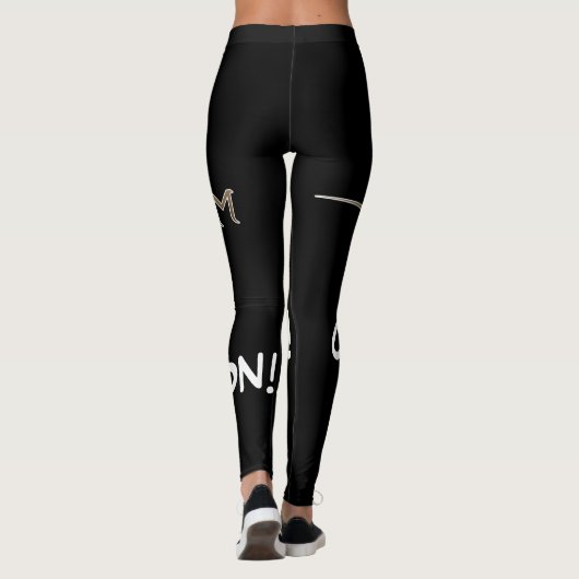 Leggings noirs (Dos)