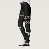 Leggings noirs (Gauche)