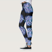 Leggings noirs en plumes exotiques - Choisir la co (Gauche)