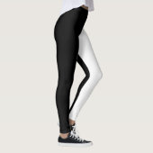 Leggings noirs et blancs (Droite)