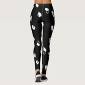 Leggings noirs et blancs (Dos)