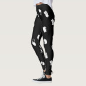 Leggings noirs et blancs (Gauche)