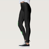 Leggings noirs papillon (Gauche)