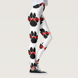 Leggings nom bouledogue patte