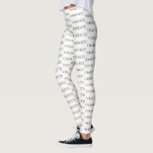Leggings Nom Charlotte (Gauche)