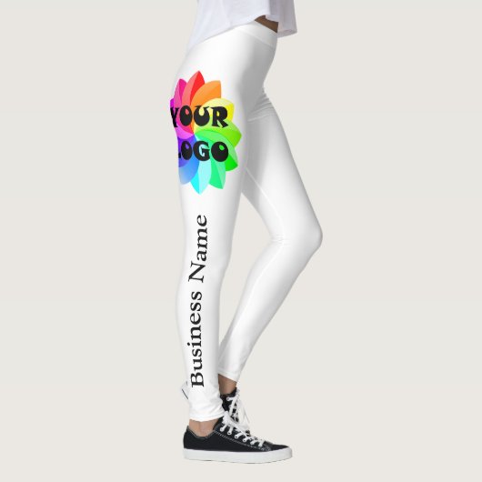 Leggings Nom de l'entreprise Logo Yoga Pants Pilates Hot Le (Droite)