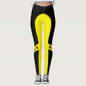 Leggings NOM de sport personnalisable (Devant)