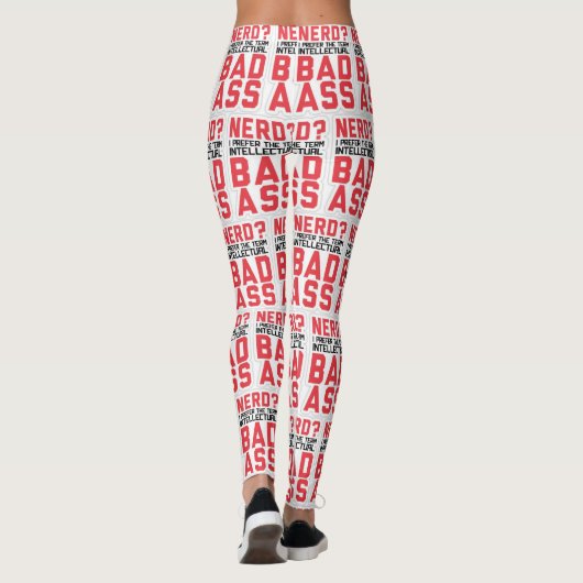 Leggings Nom du jeu de la Convention Pants Nerd Sassy (Dos)