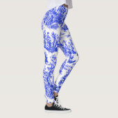 Leggings NOMADESAUSTRALIENS Design Royal Blue Jouy (Droite)