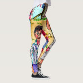 Leggings Non, nous ne jetons pas des roches - guêtres (Droite)