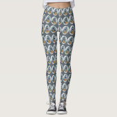 Leggings Norfolk Terrier Noël (Devant)