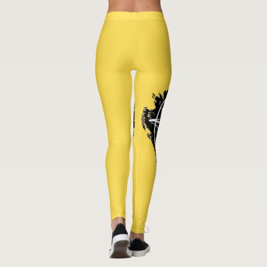 Leggings Northshield Text et Compass Rose (Dos)
