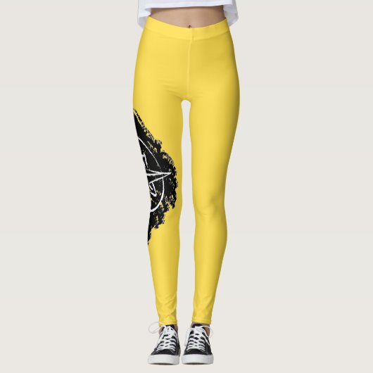 Leggings Northshield Text et Compass Rose (Devant)